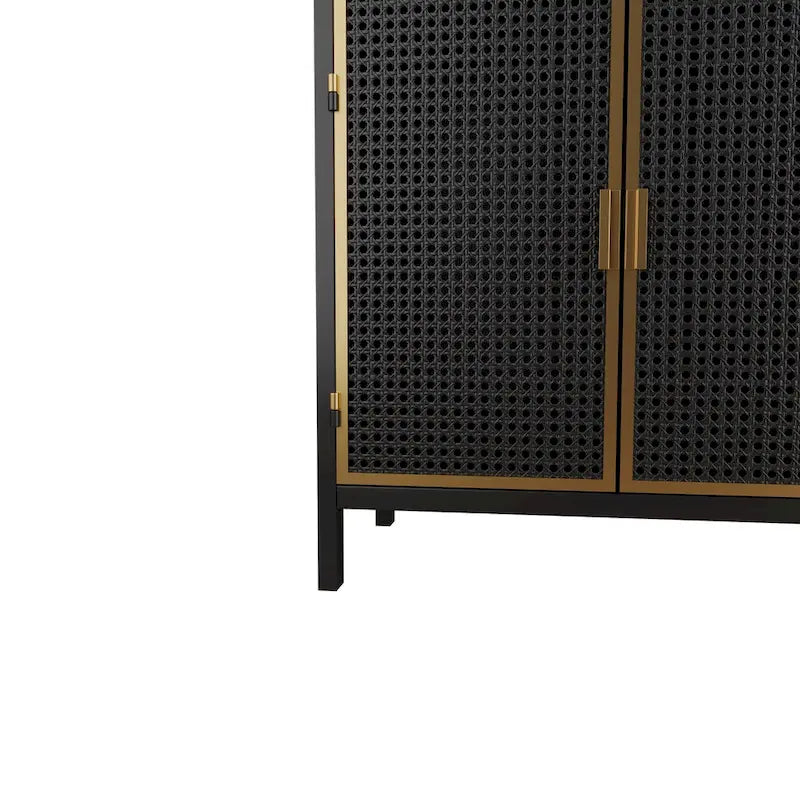 Modern Buffets Sideboard with Top Drawers, Freestanding Sideboard Storage Cabinet