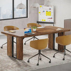 70.9 Executive Desk, Large Computer Office Desk Workstation