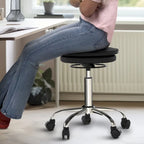 Wobble Stool Air balance ball chair on wheels alternative rolling