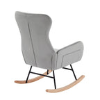 Teddy Fabric Rocking Chair for Living Room