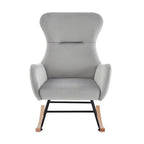 Teddy Fabric Rocking Chair for Living Room