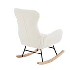 Teddy Fabric Rocking Chair for Living Room