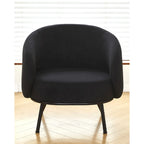 Mid Century Barrel Back Indoor Accent Chair