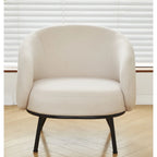Mid Century Barrel Back Indoor Accent Chair