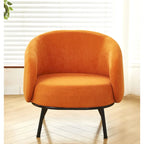 Mid Century Barrel Back Indoor Accent Chair
