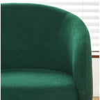 Mid Century Barrel Back Indoor Accent Chair