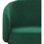 Mid Century Barrel Back Indoor Accent Chair