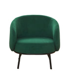 Mid Century Barrel Back Indoor Accent Chair