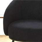Mid Century Barrel Back Indoor Accent Chair