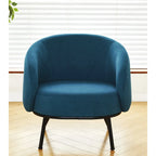 Mid Century Barrel Back Indoor Accent Chair