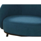 Mid Century Barrel Back Indoor Accent Chair