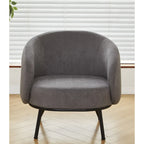 Mid Century Barrel Back Indoor Accent Chair
