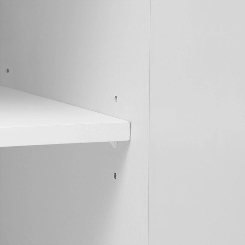 Storage Cabinet Accent Cabinet with Solid Wood Veneer and Metal Leg Frame for Living Room, Entryway