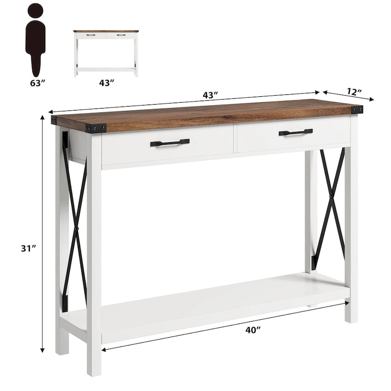 Woode Entryway Table