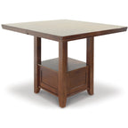 Signature Design by Ashley Ralene Medium Brown7-Piece Counter Height Dining Package