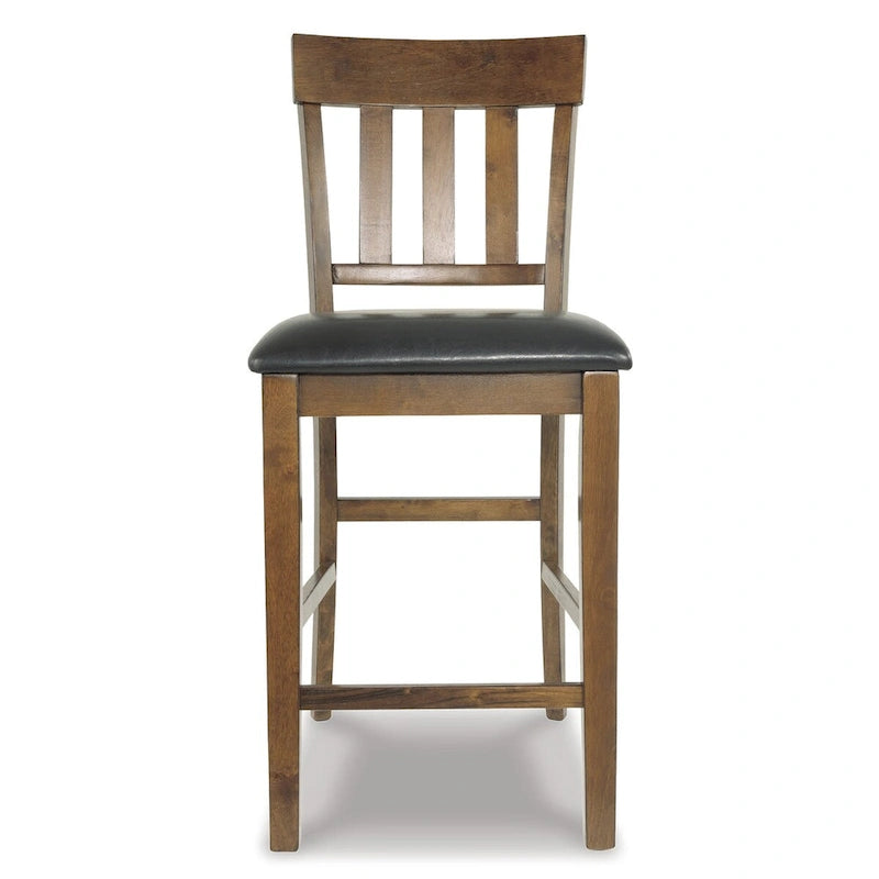 Signature Design by Ashley Ralene Medium Brown7-Piece Counter Height Dining Package