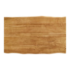 Ardor 60 Live Edge Acacia Wood Dining Table - Black Natural