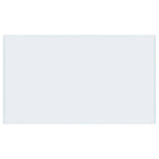 Rectangular Casual Clear Tempered Glass Top