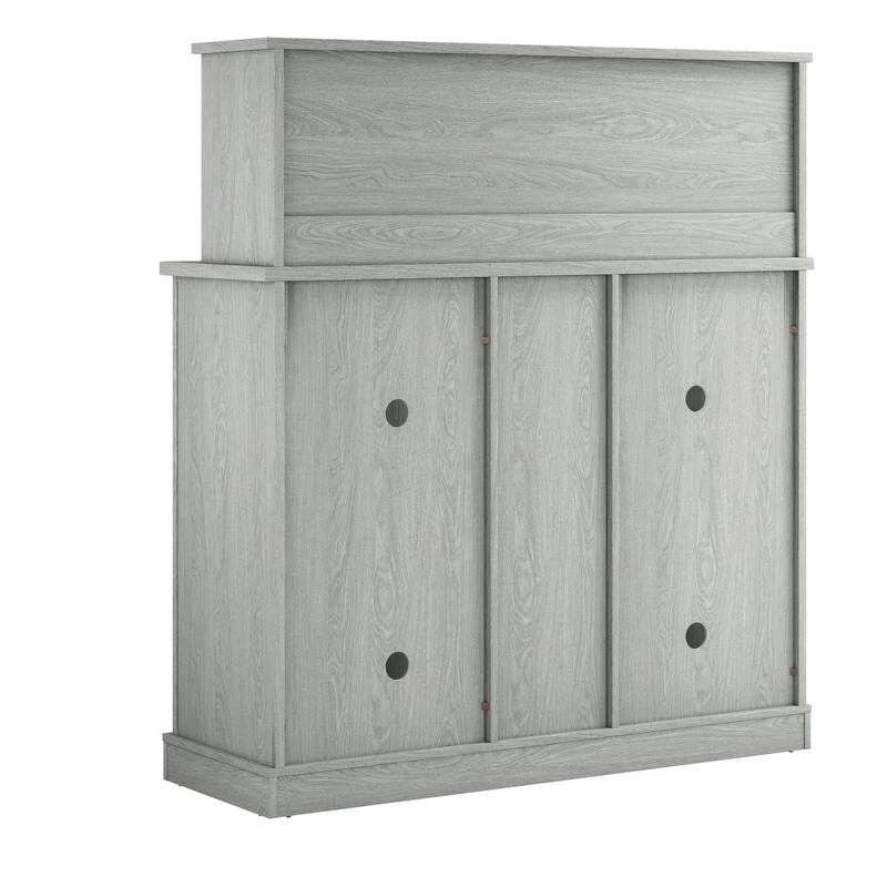 47 in. Farm Style Wood Buffet Bar Cabinet