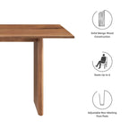 Amistad 60 Wood Dining Table