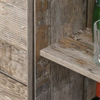 Freestanding Rustic Kitchen Buffet with Hutch,Pantry Storage Cabinet