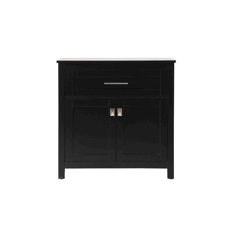 Indigo Home 30 Inch Bathroom Storage Freestanding Cabinet - 30 x 16