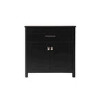 Indigo Home 30 Inch Bathroom Storage Freestanding Cabinet - 30 x 16