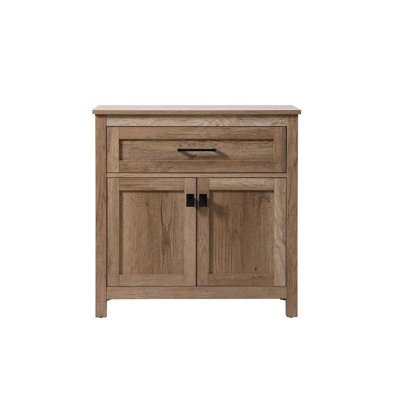 Indigo Home 30 Inch Bathroom Storage Freestanding Cabinet - 30 x 16