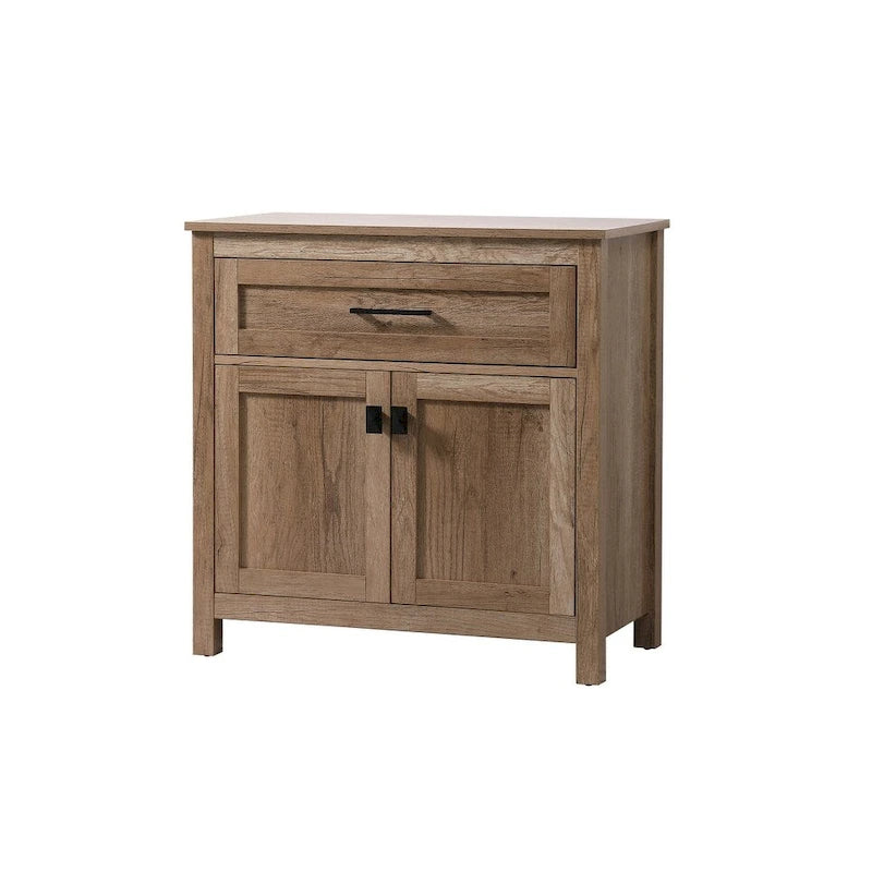 Indigo Home 30 Inch Bathroom Storage Freestanding Cabinet - 30 x 16