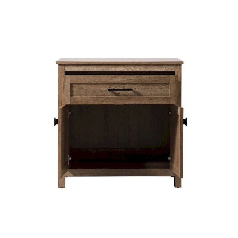 Indigo Home 30 Inch Bathroom Storage Freestanding Cabinet - 30 x 16