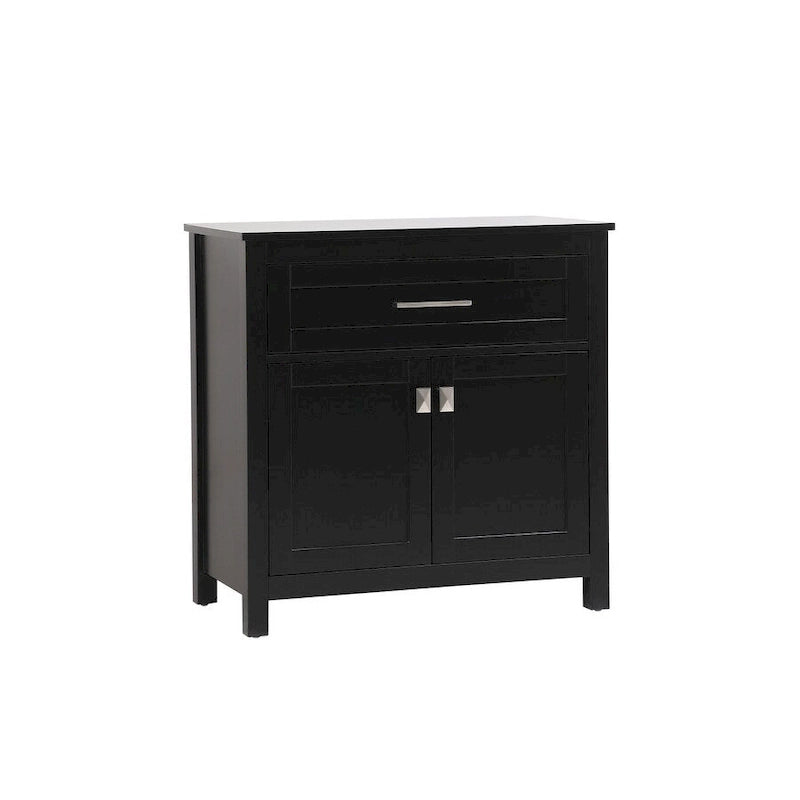Indigo Home 30 Inch Bathroom Storage Freestanding Cabinet - 30 x 16