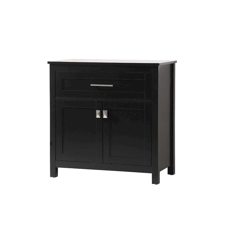 Indigo Home 30 Inch Bathroom Storage Freestanding Cabinet - 30 x 16