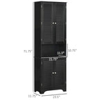 Tall Narrow Bathroom Storage Cabinet