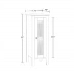 Bathroom Storage Cabinet - 11.75D x 13W x 32H
