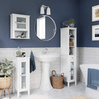 Bathroom Storage Cabinet - 11.75D x 13W x 32H