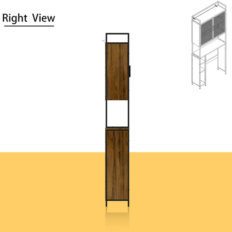 Over The Toilet Rack Tier Bathroom Shelf Over Toilet Storage Organizer