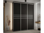 Meublori 10 Sliding Door Wardrobe 235.2/200/45 3 Doors