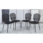 Sennit Chair,Set Of 4,Dining Chair,Coffee Chair,Suitable for Dining Room,Living Room