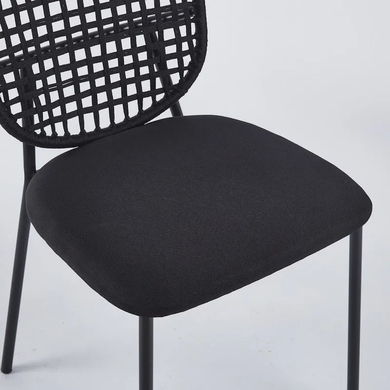 Sennit Chair,Set Of 4,Dining Chair,Coffee Chair,Suitable for Dining Room,Living Room