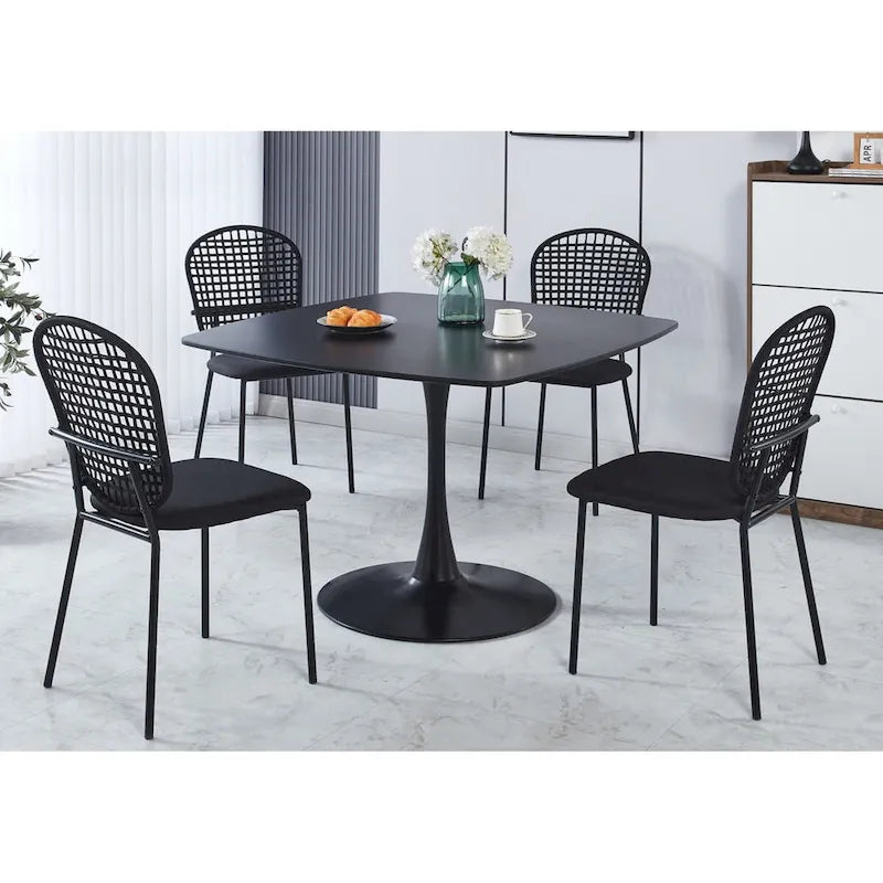 Sennit Chair,Set Of 4,Dining Chair,Coffee Chair,Suitable for Dining Room,Living Room