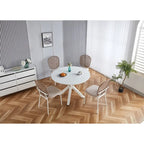 Sennit Chair,Set Of 4,Dining Chair,Coffee Chair,Suitable for Dining Room,Living Room