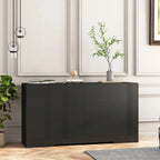 Sideboard Buffet Cabinet, Modern Kitchen Buffet Storage Cabinet with Drawer and Doors,Large Coffee Bar with Adjustable Shelves