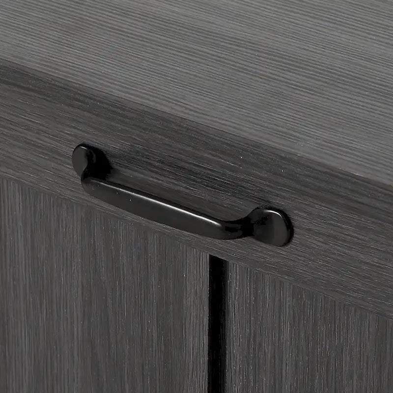 Double Tilt Out Trash Cabinet Kitchen Island with Storage