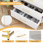 Dresser for Bedroom with 4 Drawer