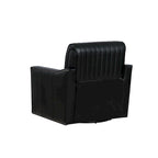 Carlota Faux Leather 360 Swivel Accent Chair