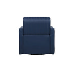 Carlota Faux Leather 360 Swivel Accent Chair