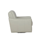 Carlota Faux Leather 360 Swivel Accent Chair