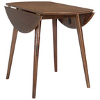 SAFAVIEH Geoff Folding Round Dining Room Table - 35 W x 35 L x 29 H - 35Wx35Dx29H