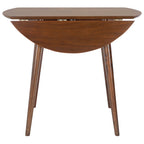 SAFAVIEH Geoff Folding Round Dining Room Table - 35 W x 35 L x 29 H - 35Wx35Dx29H