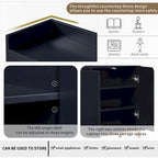 Modern Sideboard Elegant Buffet Cabinet with Large Storage
